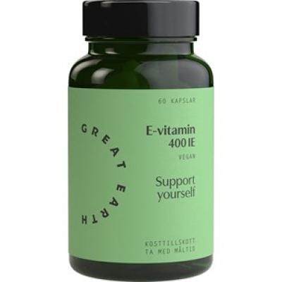 Great Earth E-Vitamin 60 kapslar